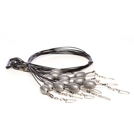 Rig'Em Right Waterfowl Original Pre-Rigged Duck Hunting Decoy Anchors (54" Length, 6-oz Weights)