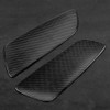 2Pcs Carbon Fiber Rear Car Door Panel Interior Decoration Fit