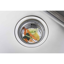 takekosi Antibacterial Stainless Steel Drain Debris Pan Notebook, Bottom Roll