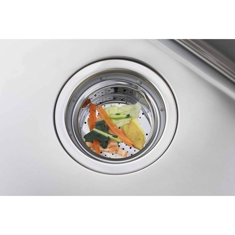 takekosi Antibacterial Stainless Steel Drain Debris Pan Notebook, Bottom Roll