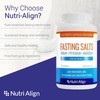 Nutri-Align Fasting Salts Fasting Electrolytes, 120 Capsules | Pure Electrolyte