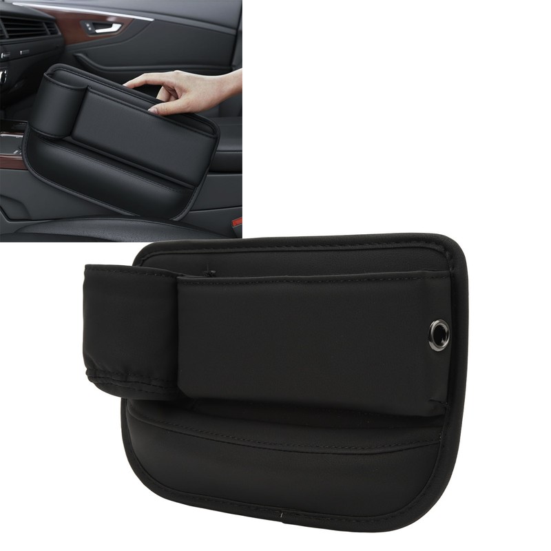 Car Seat Gap Organizer PU Leather Front Multifunctional Seat Console
