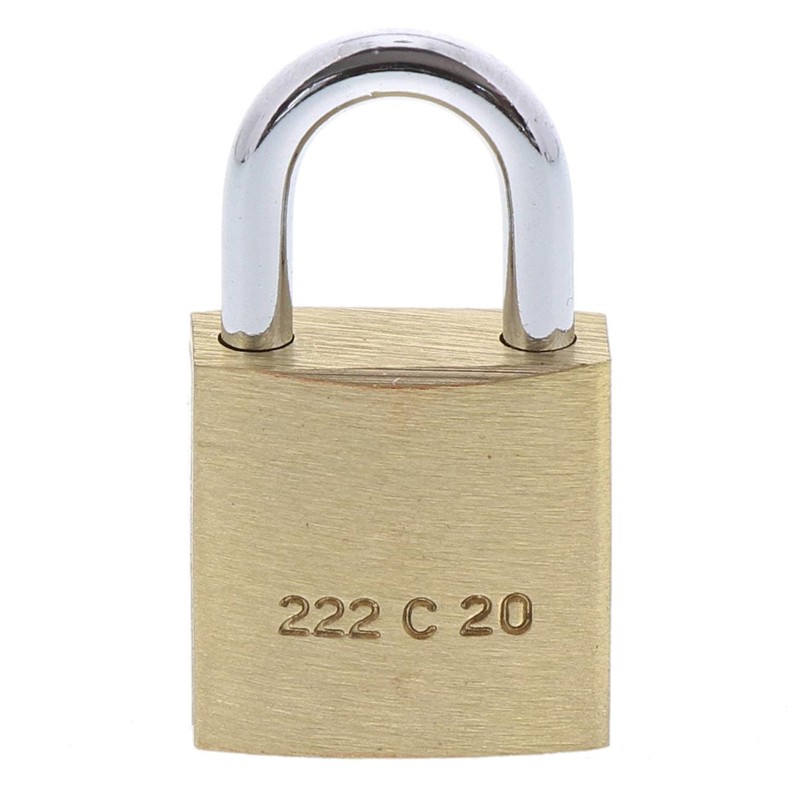Burg-Wächter C-Line 222 20 SB Cylinder Lock, Brass