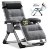 NAIZEA Zero Gravity Chair Reclining Lounge Chair w/Pad & Headrest