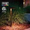 LEONLITE 5CCT Anti-Glare Low Voltage Pathway Lights, 5W Wired 12-24V