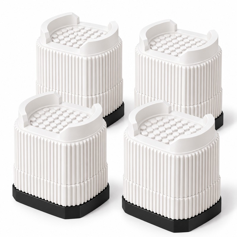 Furniture Risers for Bed & Sofa – 3.74 Inch Lift