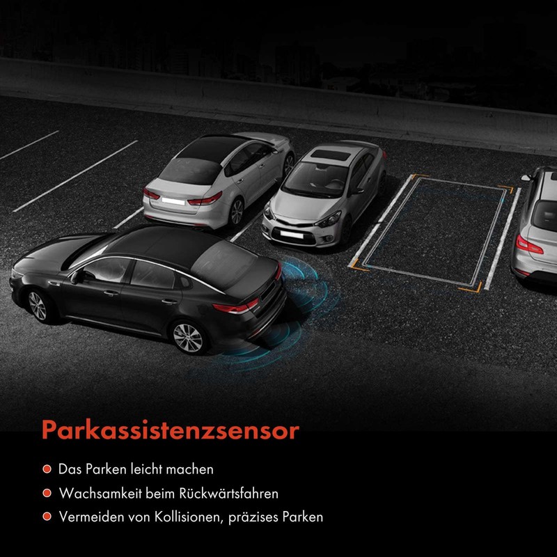 Frankberg 2 x Parking Sensor Parking Aid Front Rear Compatible