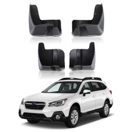 HIRUFAIT Mud Flaps Compatible with Subaru Outback 2015 2016 2017 2018 2019 Accessories, All Weather Mud Guards Splash Guards Front & Rear Set of 4PCS
