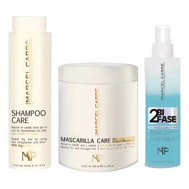 Marcel Carre Shampoo 300ml Mascarilla 500ml Bifasico 240ml