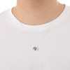 The KISS PN-SN509 Peanuts Men's Necklace, Silver, _