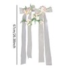 perfeclan Hair Clip Ribbon Headdress Bowknot Clip Creative Accessories Decor