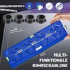 Drilling Template for Sockets, Switch Boxes, 30 cm, Scale Ruler,