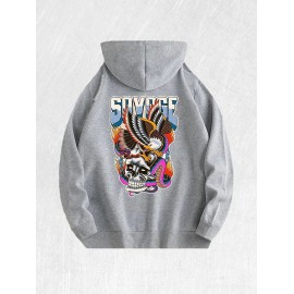 Savage Graphic Hoodie 100% Cotton US Warehouse 7 ColorsColor: Light gray, Size: M