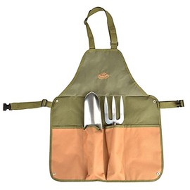 Esschert Design GT105 Garden Apron with Tools, Green, 45.5 x 5.8 x 74 cm