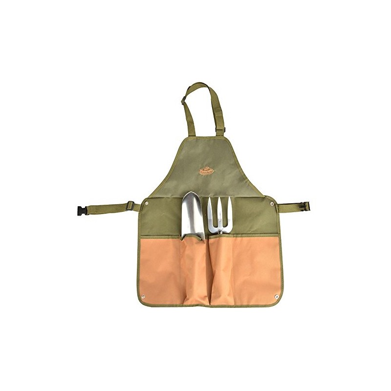 Esschert Design GT105 Garden Apron with Tools, Green, 45.5 x
