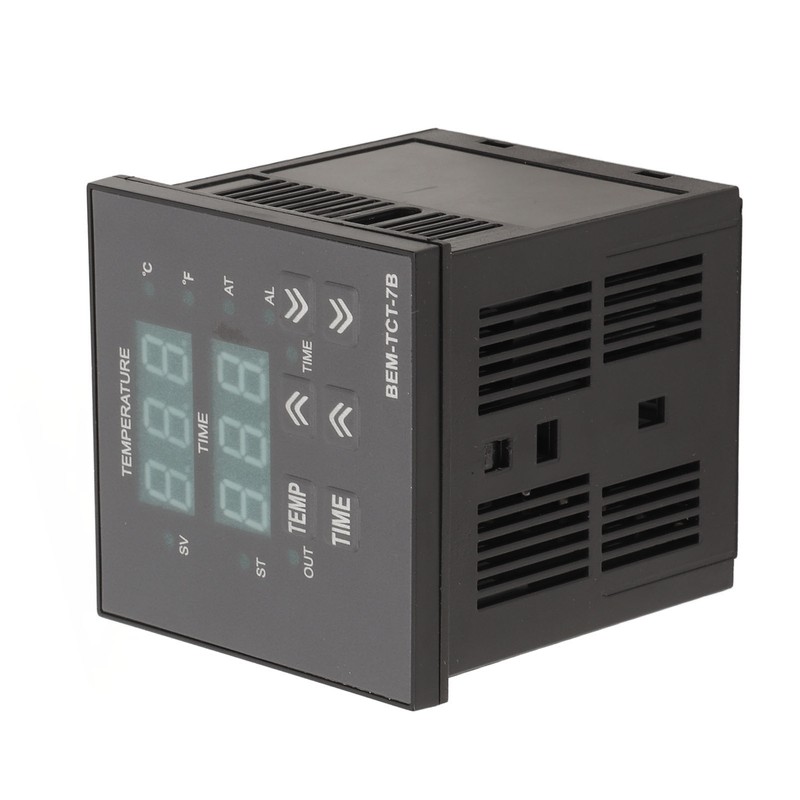 Thermostat Time Digital Display K Type Input Temperature Controller for