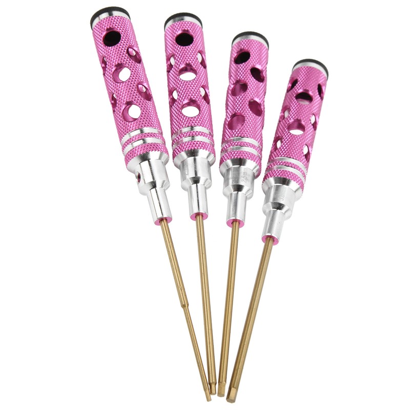 4Pcs Hex Driver Wrench Set 1.5mm 2.0mm 2.5mm 3.0mm RC