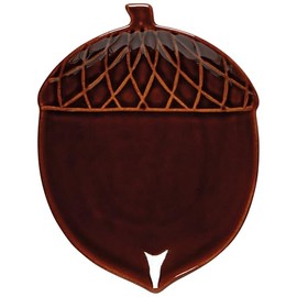 Acorn Shaped Oak Dish by Now Designs by Danica