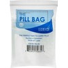 MEDca Pill Pouch Bag Reusable Plastic Organizer Bags, Size 3"