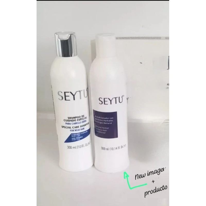 capilar Special Care Shampoo &conditioner, Biotin,Herbal Extract 300Ml Cabello Debil