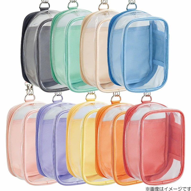 LIHIT LAB Myfa A3306-3 Decoration Box Pouch, Oshi-Katsu (Fan Culture),