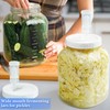 2 Pack 1 Gallon Large Fermentation Jars w 2 SCREW