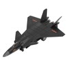 Metal Plane Model Crafted with Stand Accessories Decorative Alloy Metal