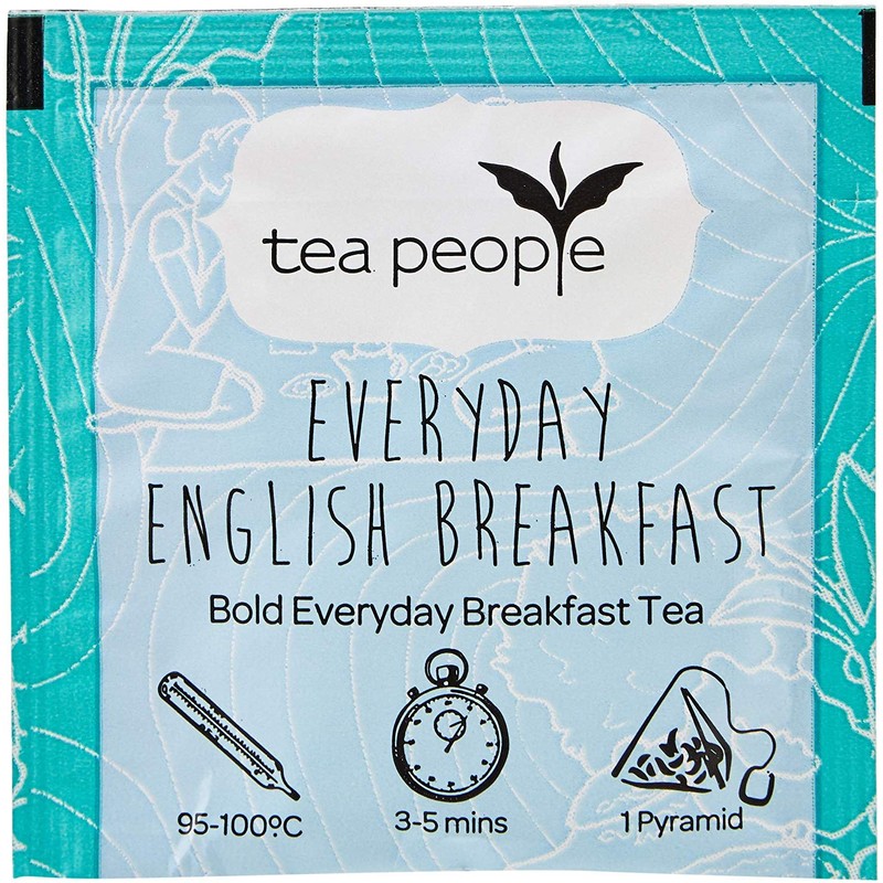Tea People Everyday English Breakfast, 20 Individually Wrapped Black Tea