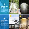Solar Lights Outdoor, NIORSUN LED Solar Pendant Light 3000K|4000K|5000K| Dimmable