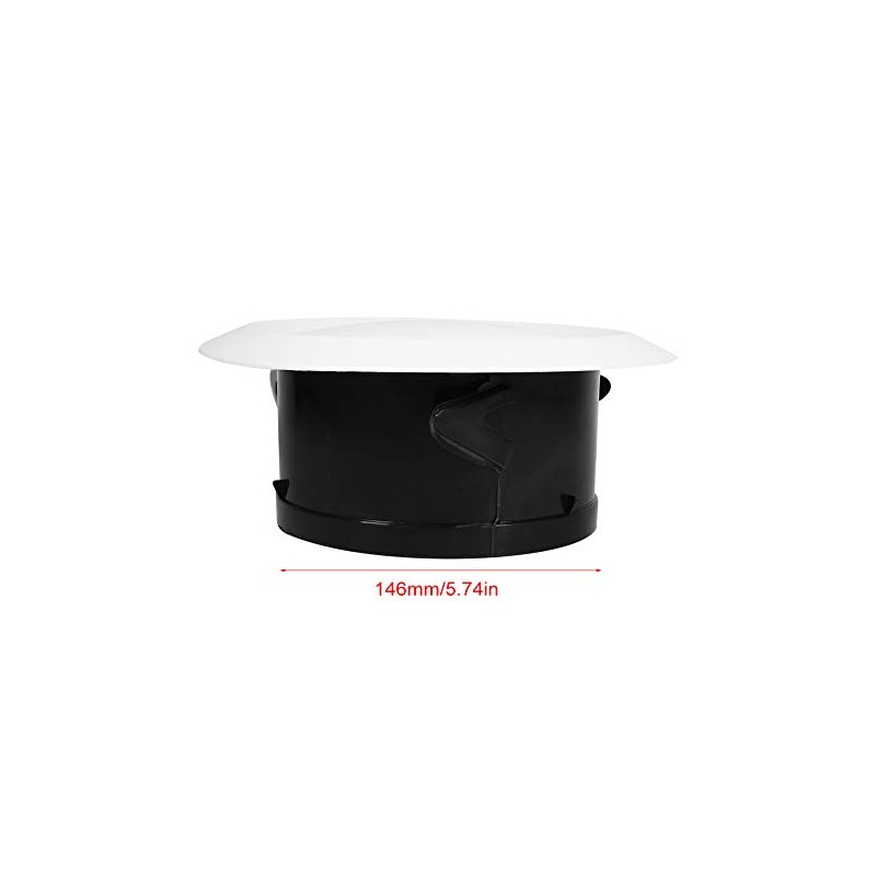 Exhaust Air Ceiling Valve ABS Round Anemostat Cover Plate Valve