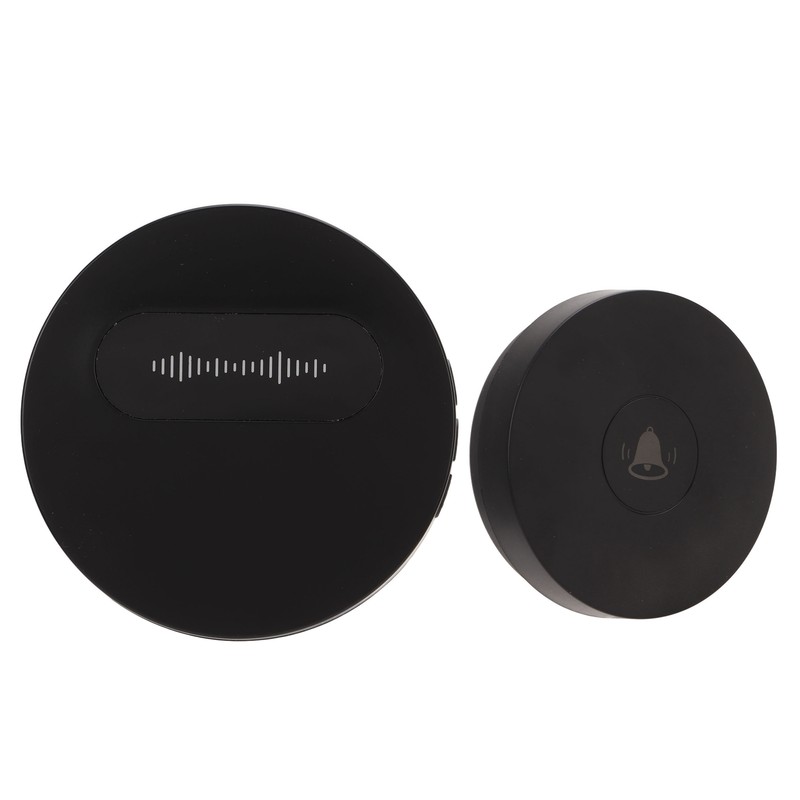 Self Generating Wireless Doorbell IP44 Waterproof 58 Ringtones 2 Transmitters