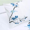 SUPERIOR Cherry Garden 100% Cotton 3Pc Duvet Set - Full/Queen