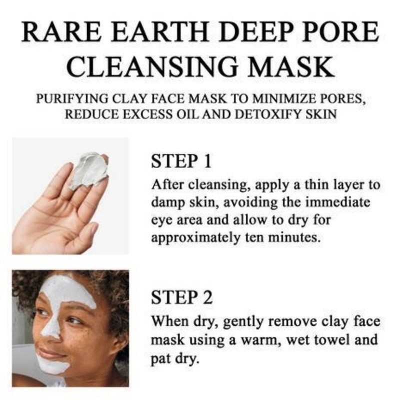 Kiehl's Rare Earth Deep Pore Deep Cleansing Masque 125ml Oil