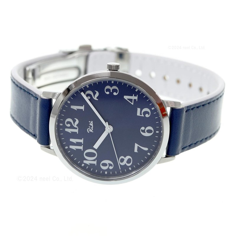 Riki AKPK436 Women's Wristwatch, Traditional Color Series, Navy