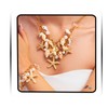 Navoky Seashell Starfish Choker Necklace Gold Layered Sea Shell Summer