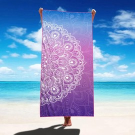 CXJYSD Toalla De Playa De Microfibra Sin Arena, Toalla De Playa Absorbente Extra Grande De 71 "X 32", De Secado Rápido Y Liviana, Adecuada para Baño, 