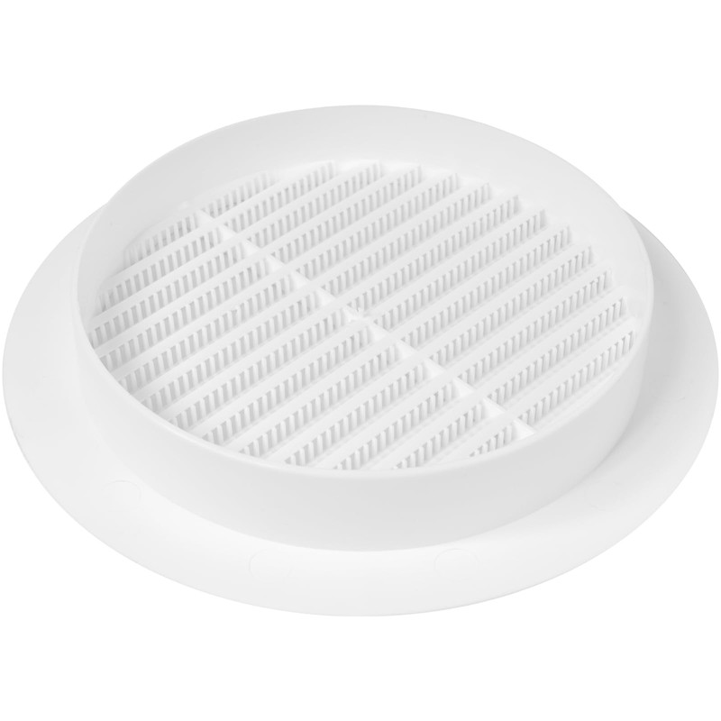 Repa Market 5-Pack 6'' Inch - Plastic White Vent Covers