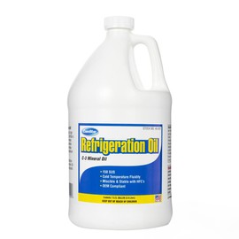 ComStar Mineral Refrigeration Oil C-3/GS, 32/150 SUS, 1 Gallon, Designed for A/C & Refrigeration Compressors, High-Speed Compressor Oil, Suitable for Low-Temperature Applications (45-001)