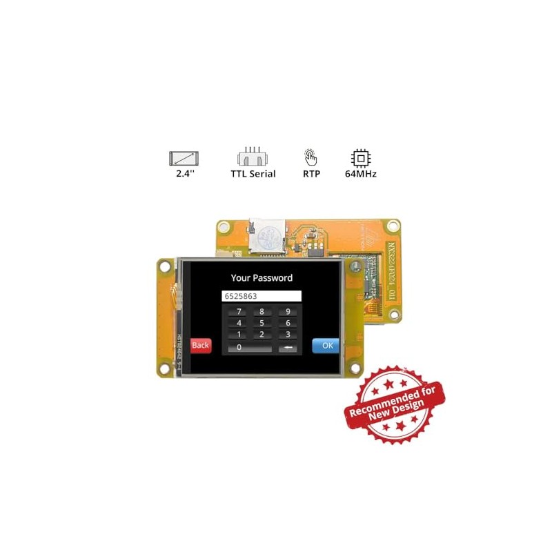 Nextion NX3224F024 2.4 Inch Discovery Series HMI Touch Display