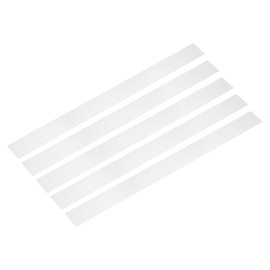 uxcell 8 Pcs Stainless Steel Strips, 0.03"(0.8mm) Thick 304 Stainless Steel Metal Shim Stock 1"x12"(25.4x310mm) Stainless Steel Flat Bar Gap Filler Trim Strip for DIY Craft Making