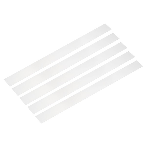 uxcell 8 Pcs Stainless Steel Strips, 0.03"(0.8mm) Thick 304 Stainless