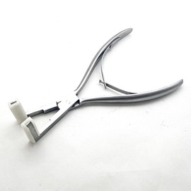 Milageto Hair Extension Pliers Beading Tool Beads Closer Tool Hair Loop Styling Tool Clamp Tool Hair Extension Tool for Beauty Salon