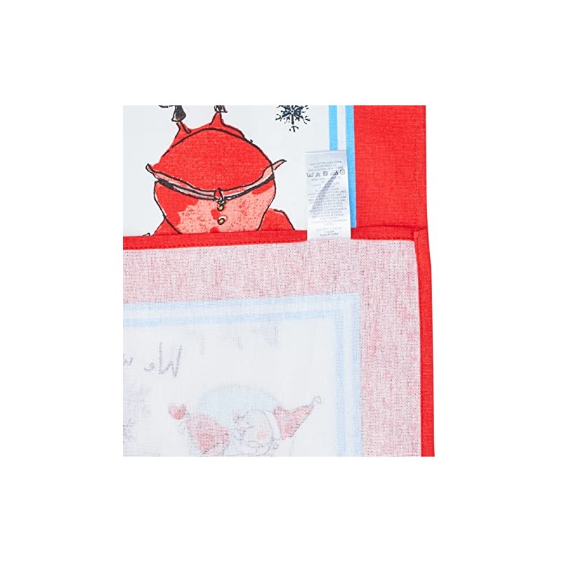 Ulster Weavers Madeleine Floyd Santa and Snowmen Cotton Tea Towel,