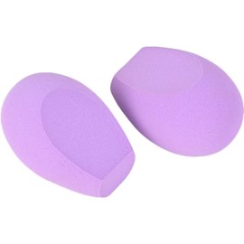 Makeup Sponge Duo Pack For Liquid and Cream Make-Up (Purple, 2 Count (Pack of 1))