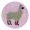 Feather LLama Socks By Wheel House Designs