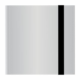 Arkero-G® 12-Pocket Card Binder - White/White - 480 Cards Album/Portfolio - Exchange Album