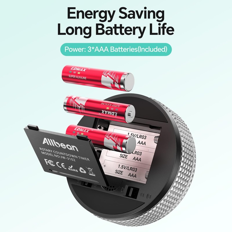 Digital Timers,Kitchen Visual timers LED Display Magnetic Countdown Countup Timer