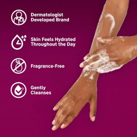 Unbranded Lubriderm Advanced Therapy Body Wash, Unscented Nourishing Cleanser with Pro-Cer