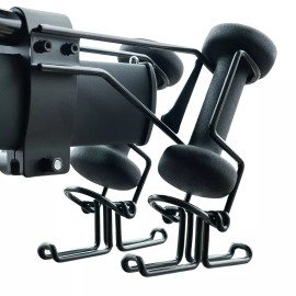 TrubliFit Shoe Rack for Peloton Bike - Accessories for Peloton-Does NOT fit Bike+ (2-pack)