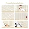 Alwayspon 10 Sheets 3D Peel and Stick PVC Backsplash Tiles,